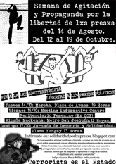 Solidaridad presxs chilenxs, 12 al 19 octubre